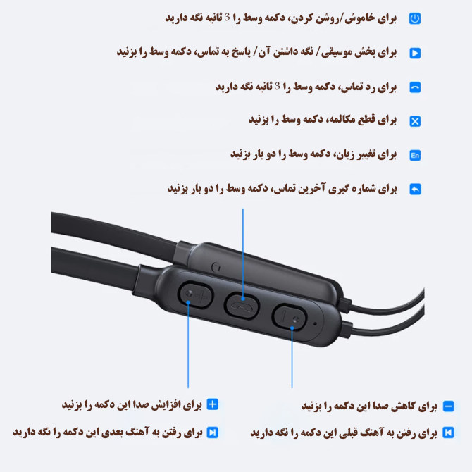 هندزفری بیسیم بلوتوثی جووی Joway مدل H138-2