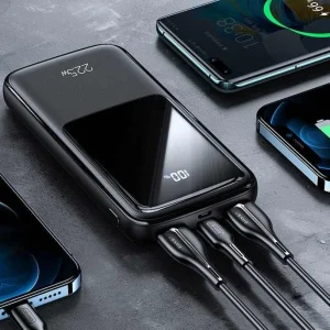 پاوربانک شارژ سریع 22.5 وات 20000 یوسامز Usams US-CD177 PB58 Dual Power Bank
