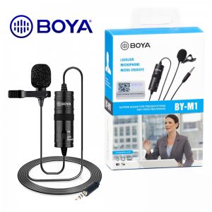 میکروفون یقه ای تولید محتوا BOYA M1 (اصلی) (همراه با هولگرام)