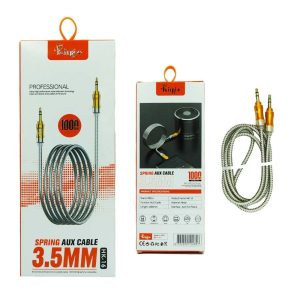 کابل Aux کینگ پلاس تمام فلزی مدل Hk-16